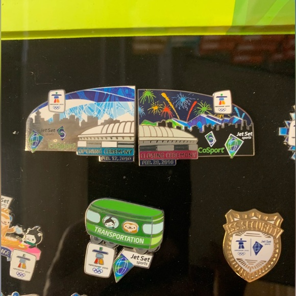 2010 Vancouver Olympics Pin Set Rare Limited Edition 207/300 Jet Set Sports - Picture 11 of 11